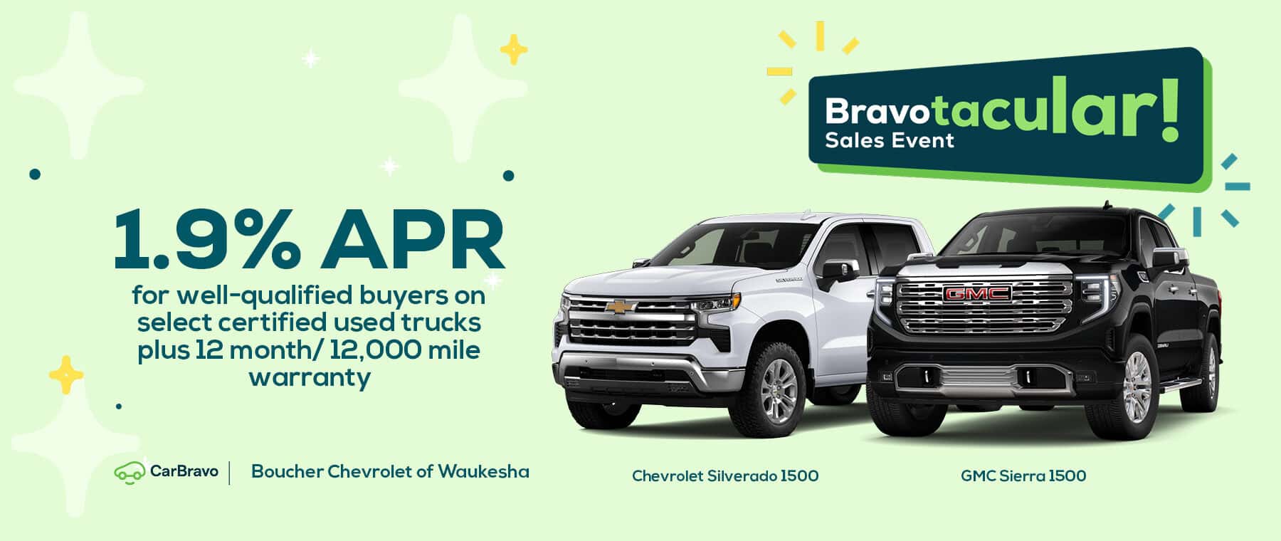 Sept 26 - Save with a CarBravo certified Used Truck