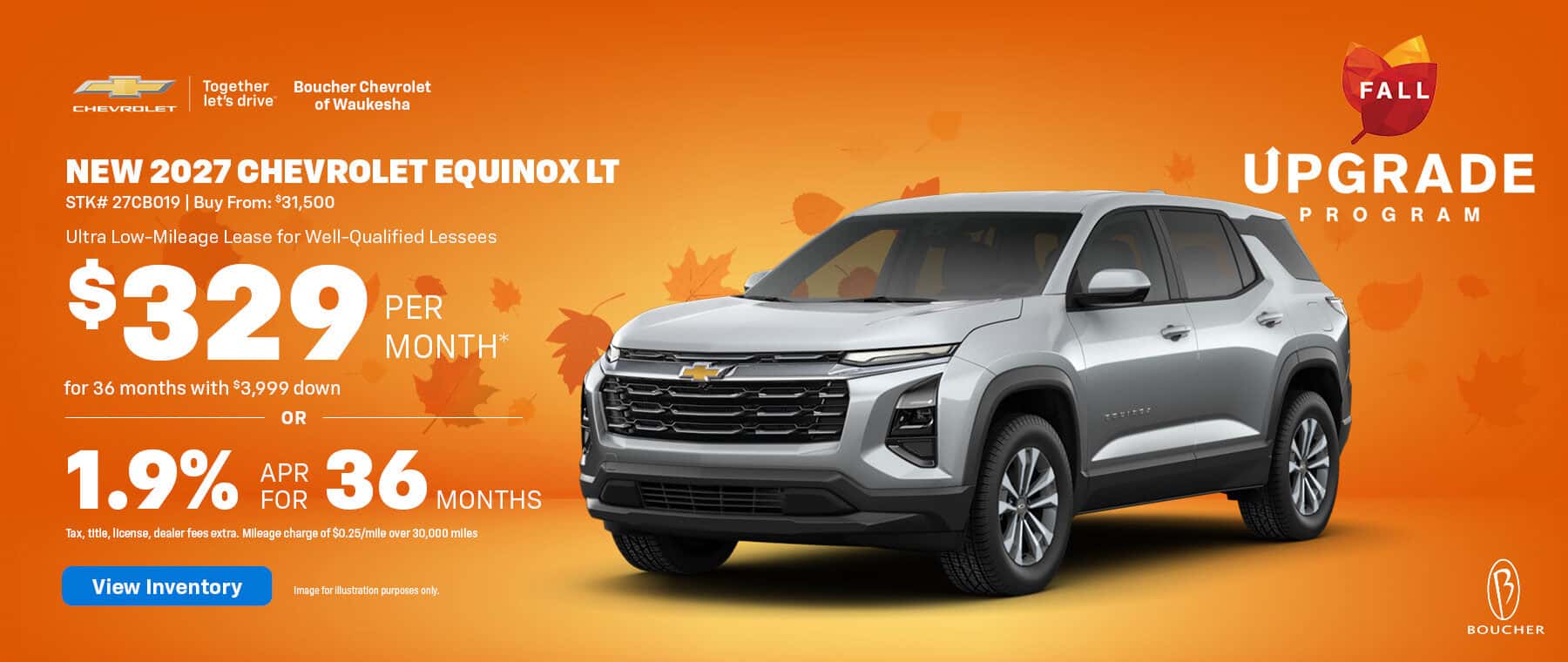 Save on a New 2027 Chevy Equinox LT