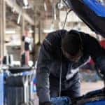 2021 GM Mechanic fixing a chevy