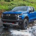 Blue 2022 Chevy Silverado ZR2