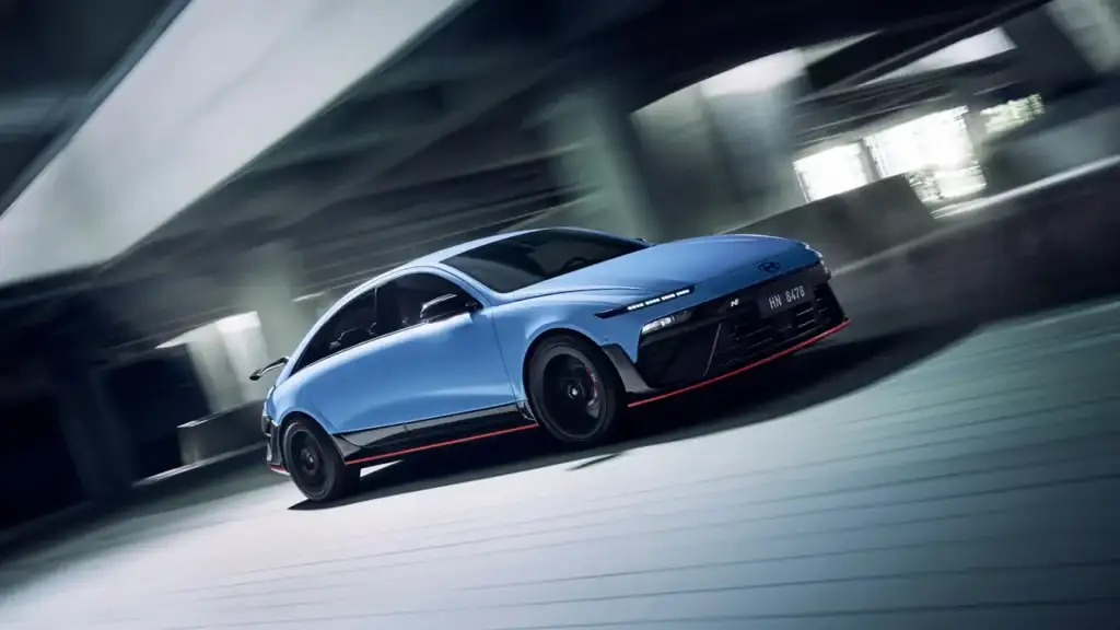 Blue 2026 IONIQ 6 N