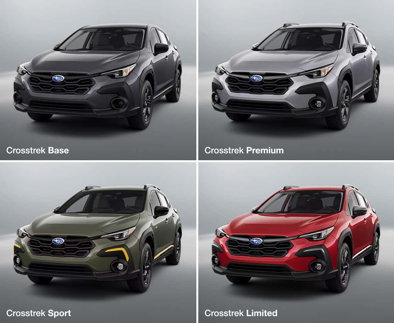 Mazda CX-30 vs. Subaru Crosstrek Trims
