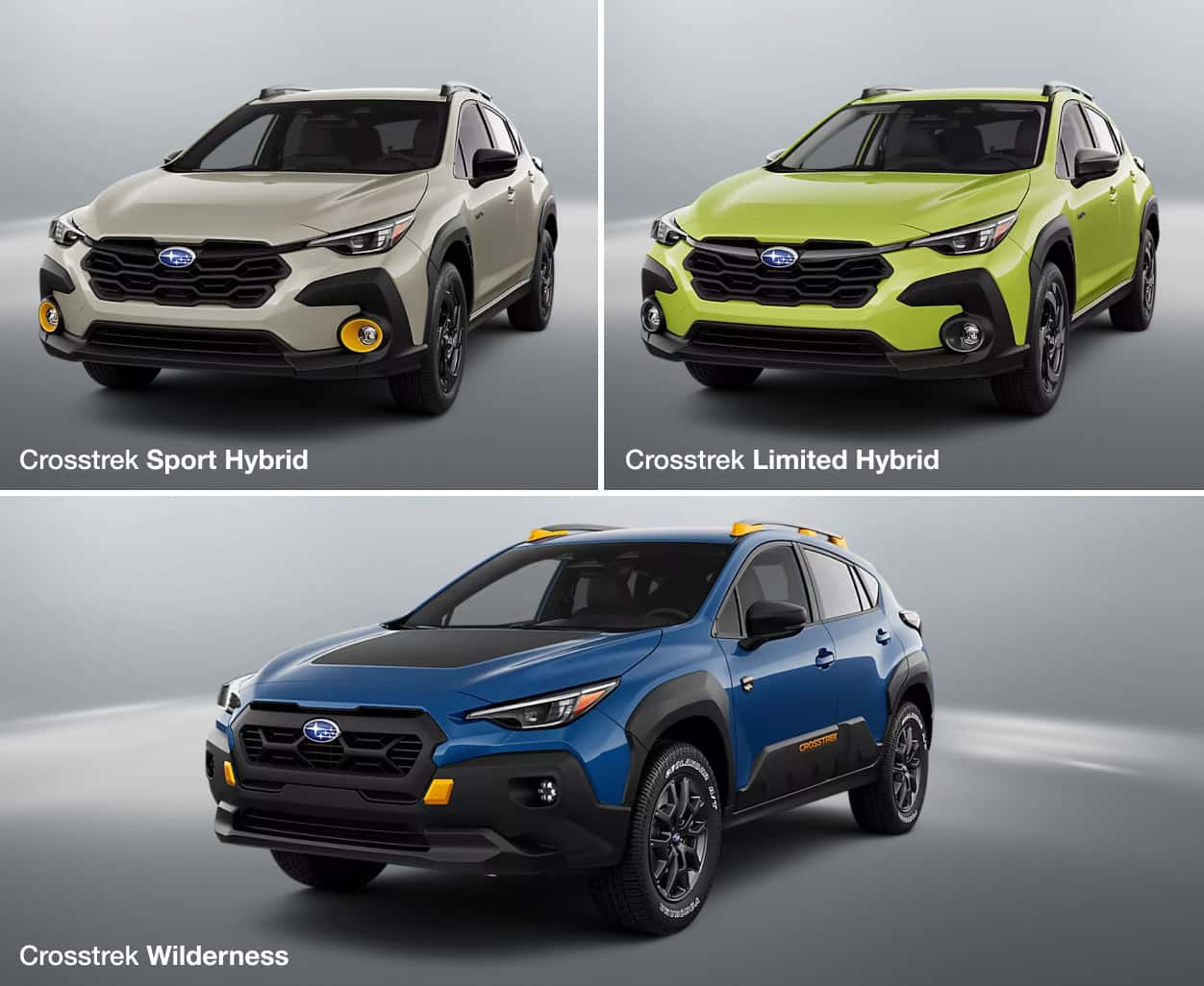Mazda CX-30 vs. Subaru Crosstrek Trims
