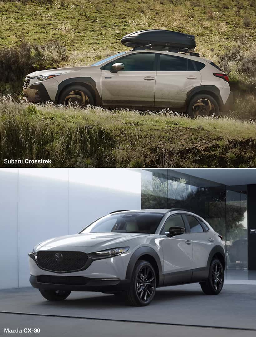 Subaru Crosstrek vs. Mazda CX-30 Safety Features
