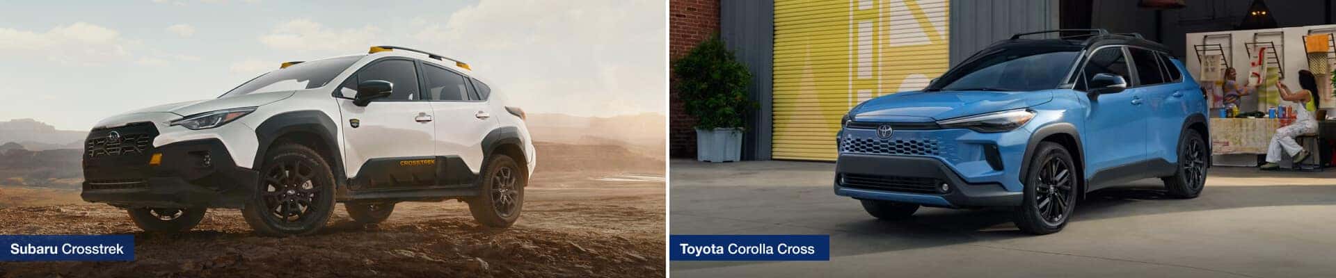 2026 Subaru Crosstrek vs. Toyota Corolla Cross