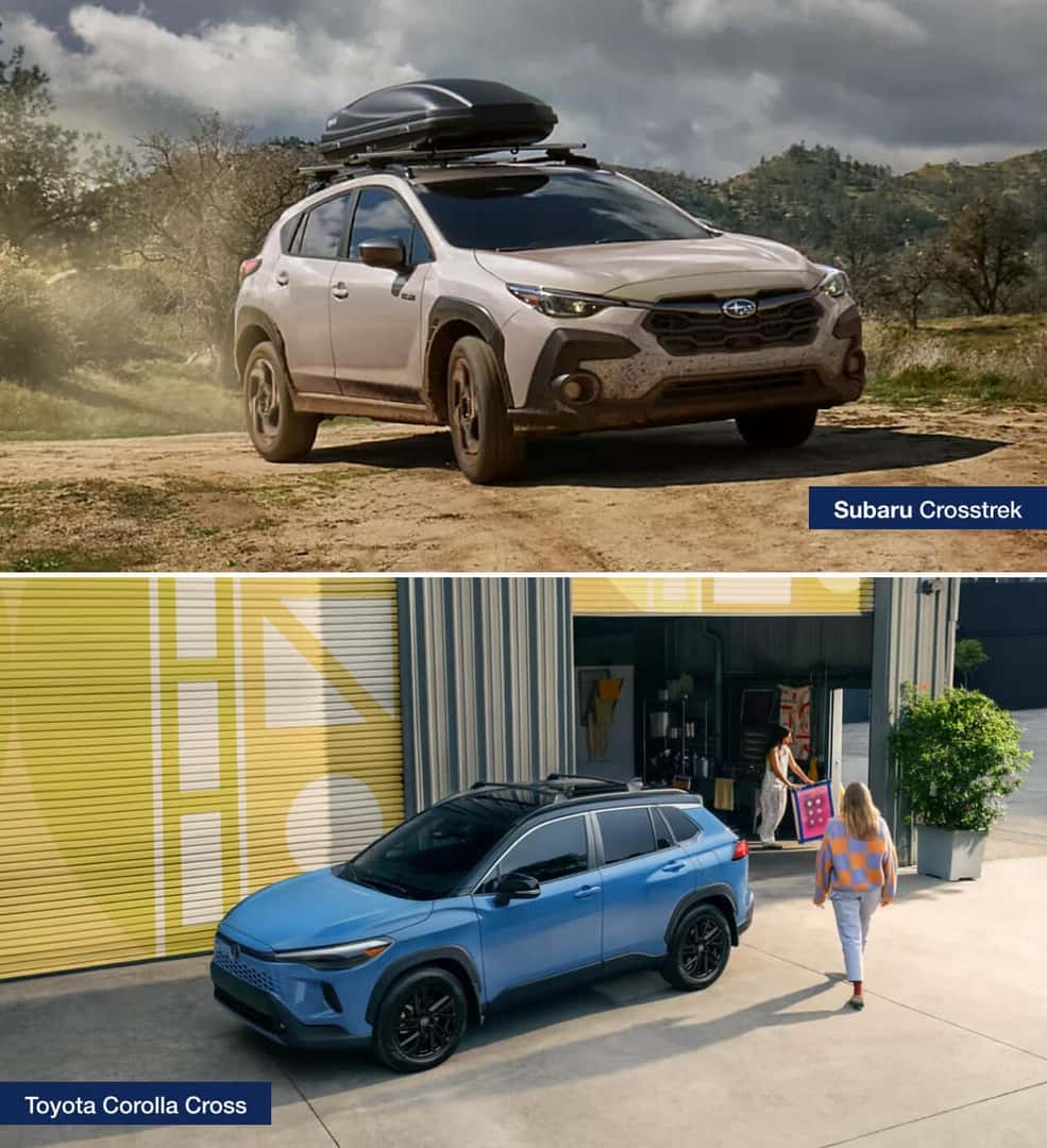 2026 Subaru Crosstrek vs. Toyota Corolla Cross Safety Features