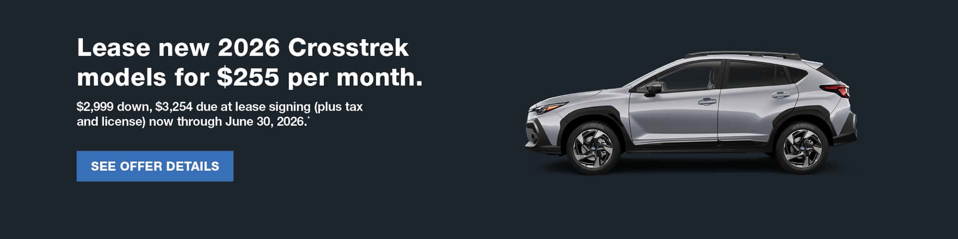 Crosstrek Lease Offer