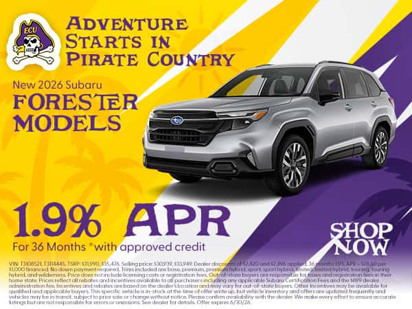 Select New 2026 Subaru Forester Models