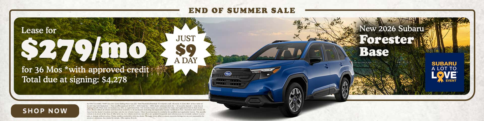 forester lease
