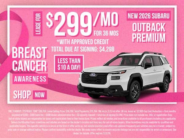 New 2026 Subaru Outback Premium