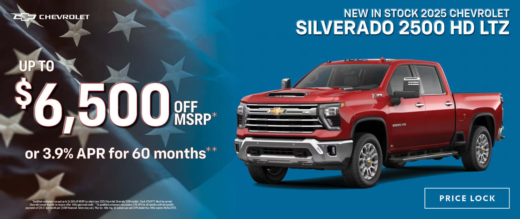 New In Stock 2025 Chevrolet Silverado 2500 HD LTZ