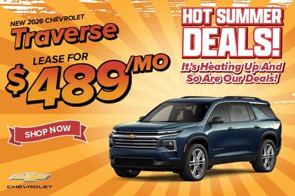 New 2026 CHEVROLET Traverse