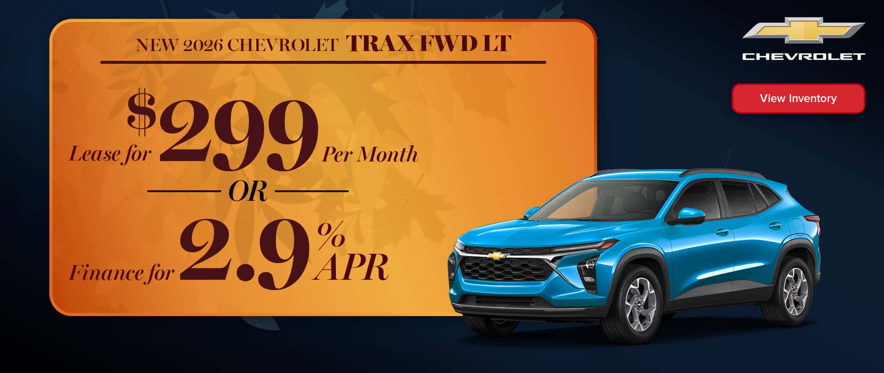 New 2026 CHEVROLET Trax FWD LT
