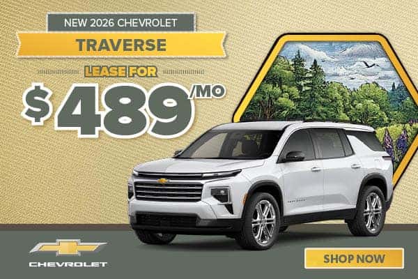 New 2026 CHEVROLET Traverse