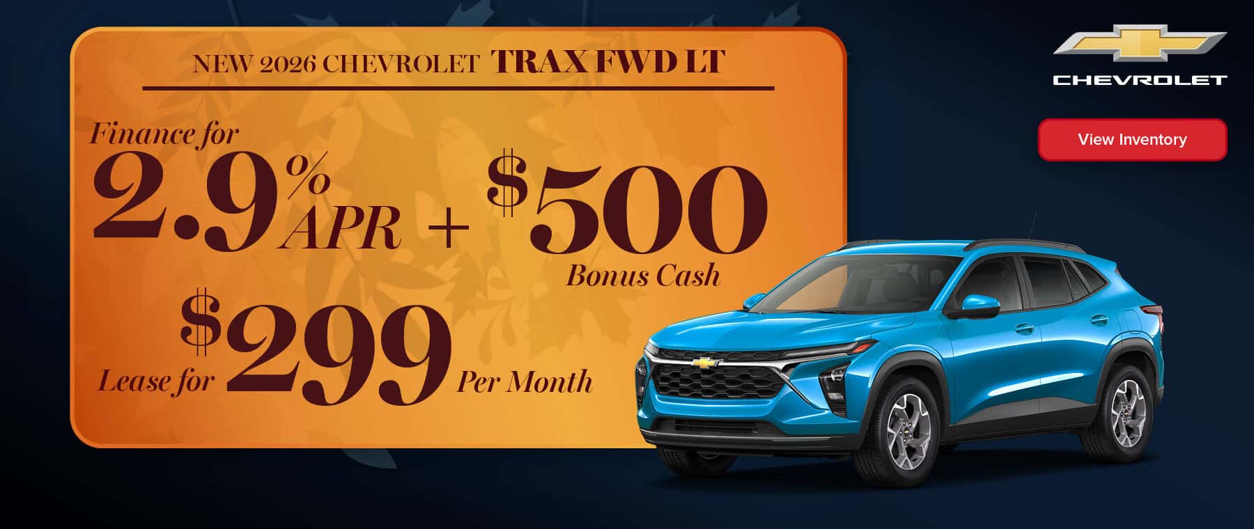 New 2026 CHEVROLET Trax FWD LT