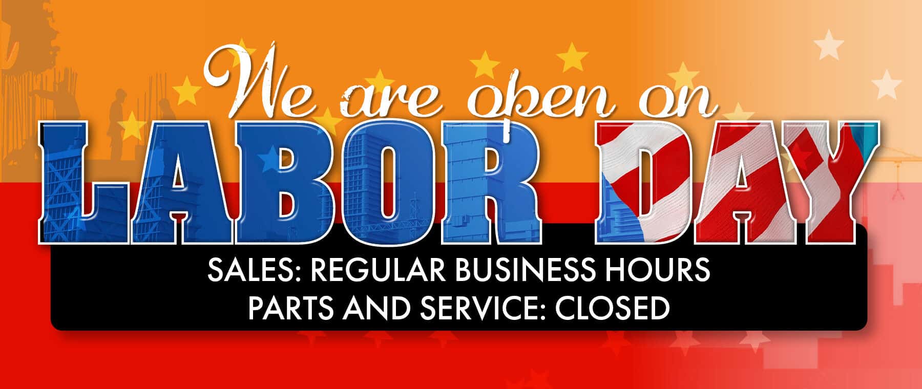 Labor Day Hours