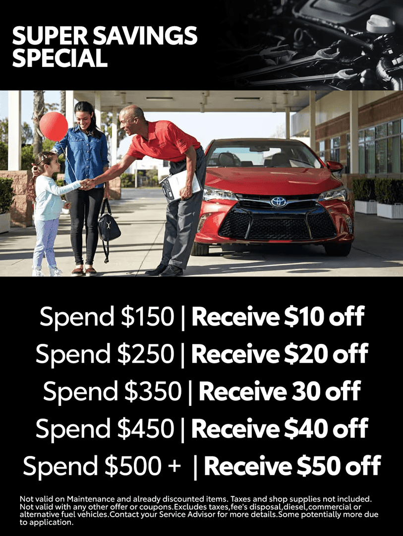toyota hampton june service specials