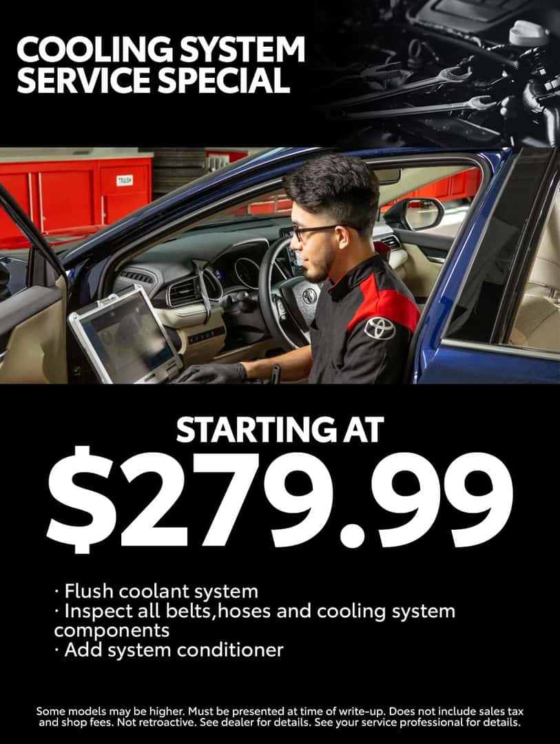 classic toyota hampton virginia cooling system service special