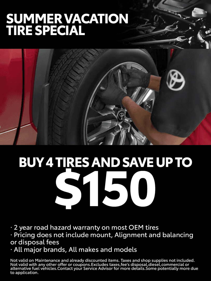 toyota hampton june service specials