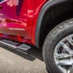 gmc sierra red truck tires