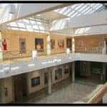 inside of an art mueseum