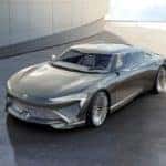 Buick Wildcat EV concept front three-quarter.