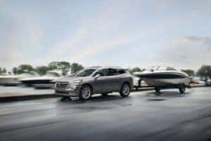2024 Buick Enclave Towing a Boat