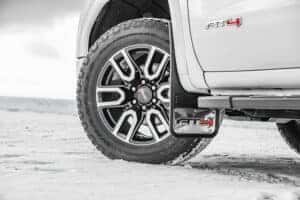 The GMC Denali AT4 performs great in snowy conditions