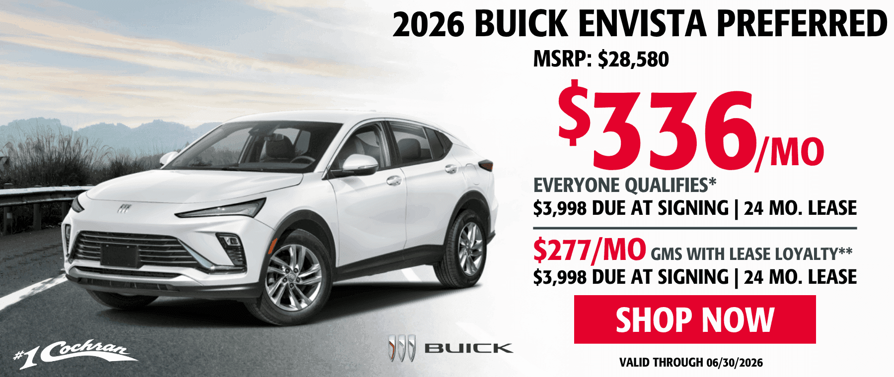 Buick Envista Lease