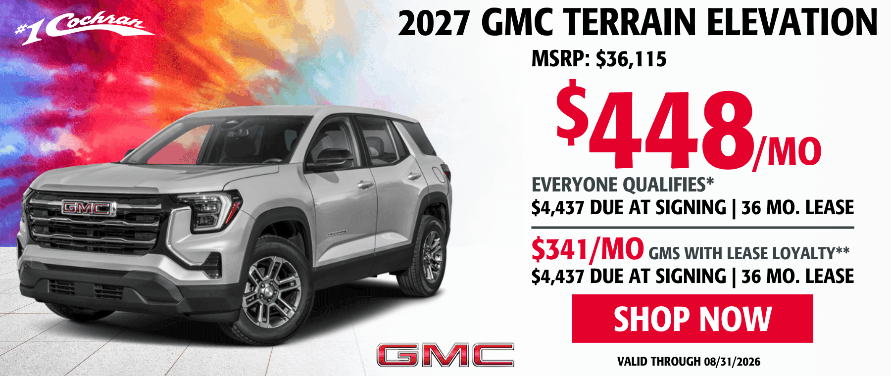 Aug 2026 Terrain Lease Offer