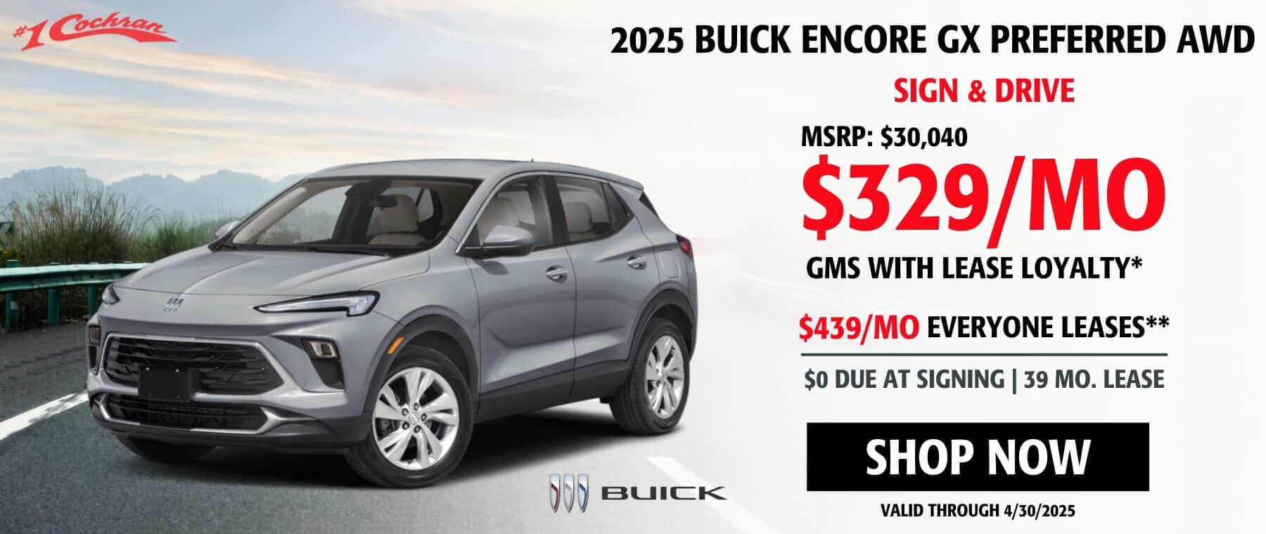 4 April 2025 Encore GX S&D Lease Offer DSK