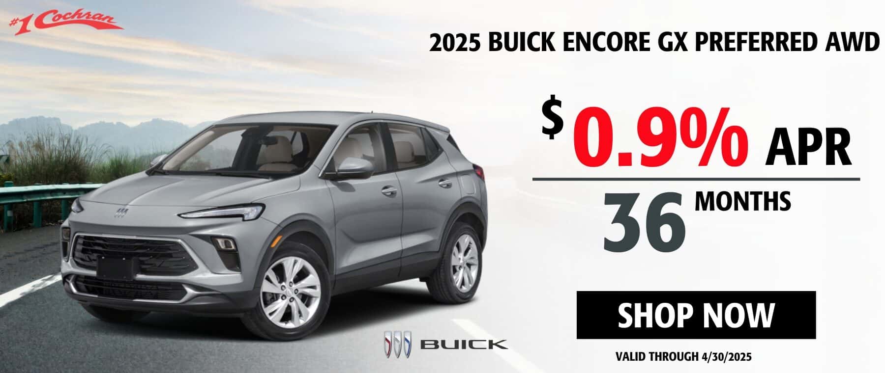 11 April 2025 Encore GX Purchase Offer DSK
