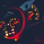 Dashboard lights on