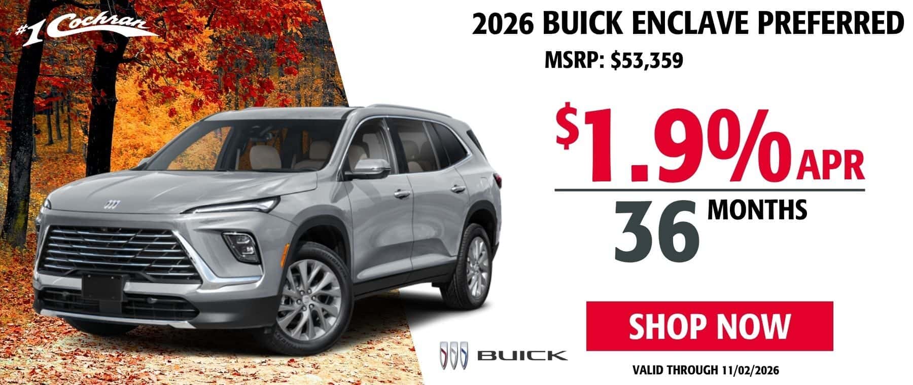 Oct 2026 Enclave Purchase Offer
