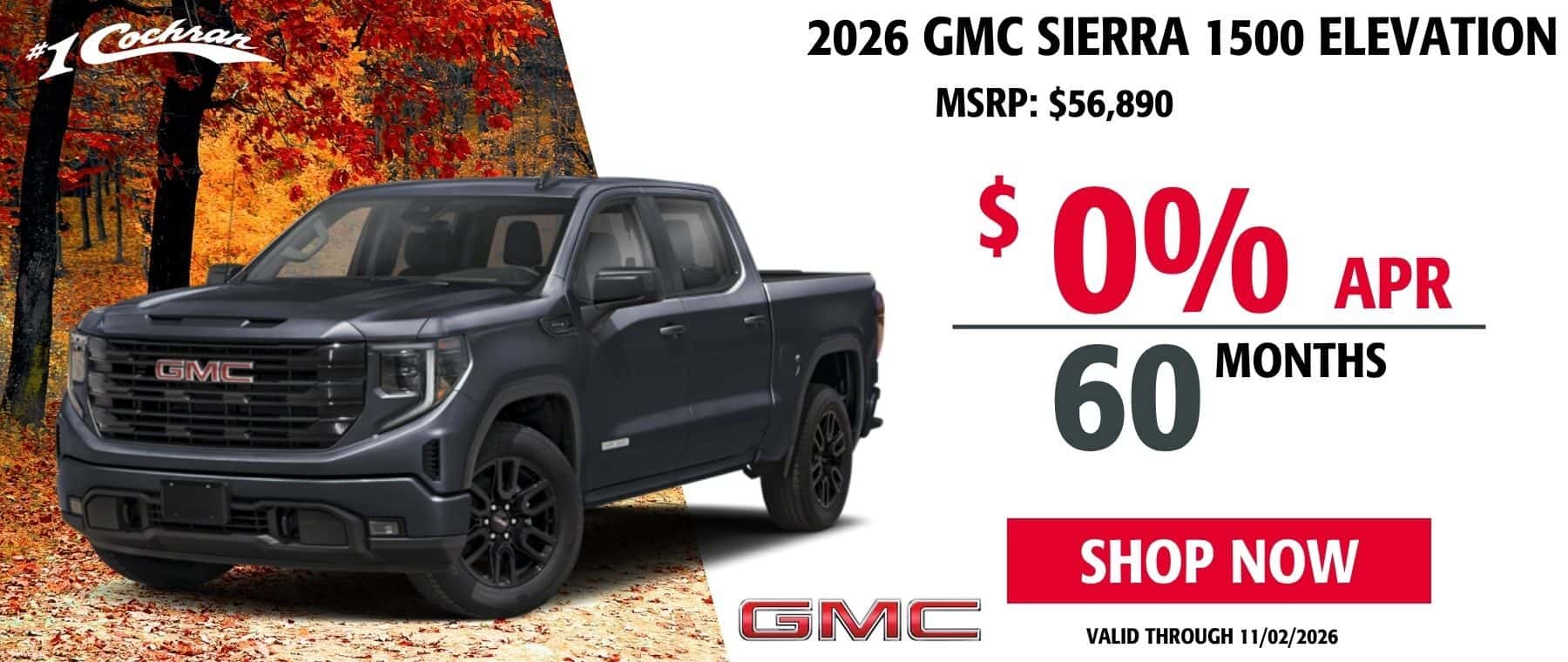 Oct 2026 Sierra Purchase Offer