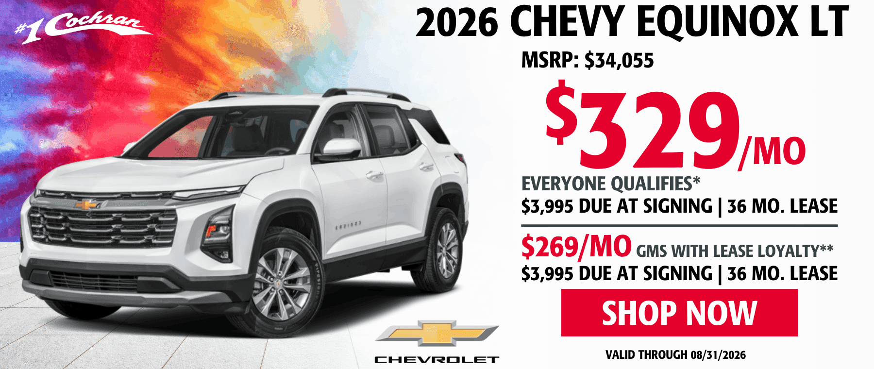 Aug 2026 Equinox Lease Offer
