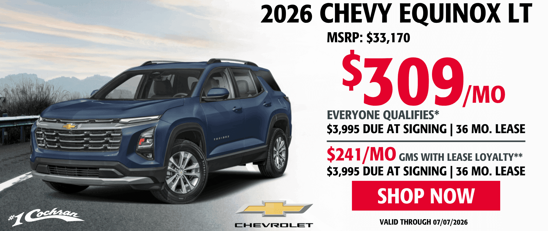 Equinox Lease Offer