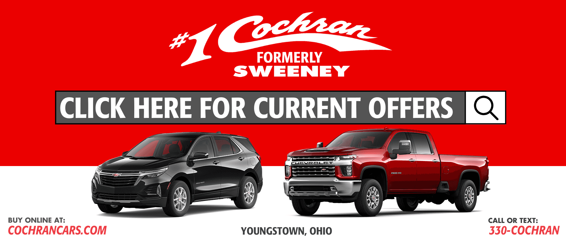 Chevy Dealership in Youngstown, OH New & Used 1 Cochran Chevrolet
