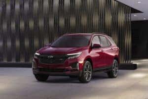 2024 chevy equinox in red
