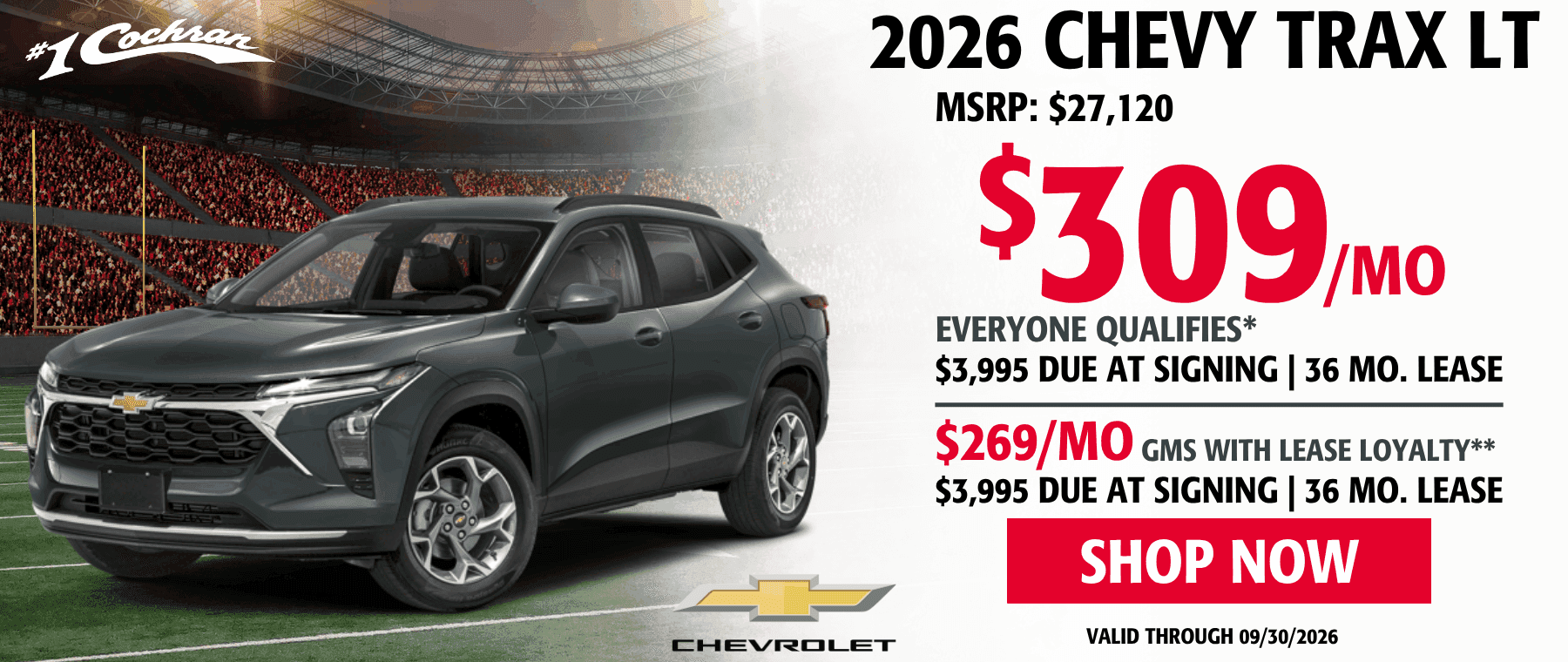Sept 2026 Trax Lease Offer