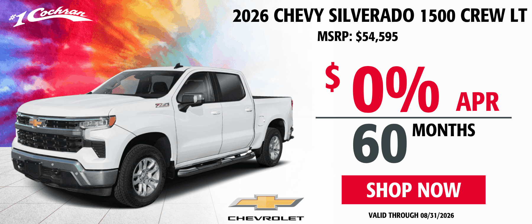 Aug 2026 Silverado Purchase Offer