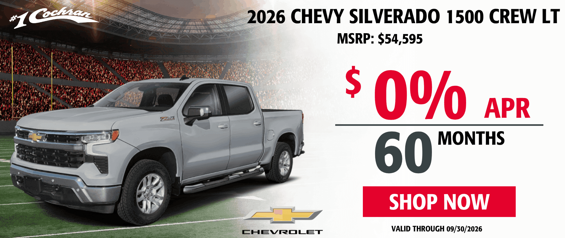 Sept 2026 Silverado Purchase Offer