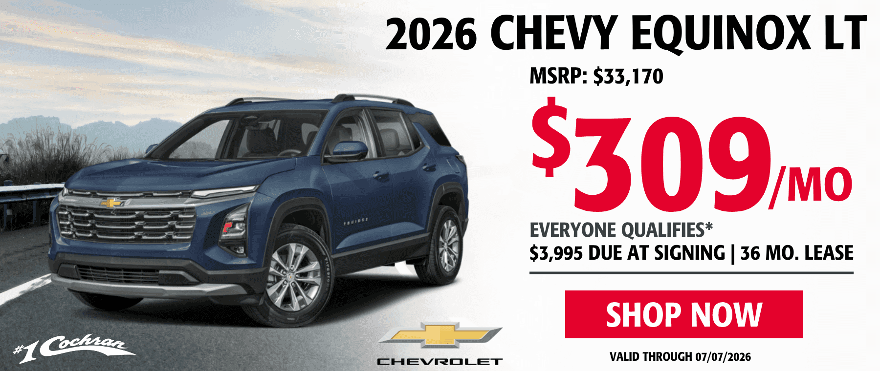 June 2026 Equinox Lease Offer
