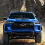 2026 Chevy Colorado blue truck