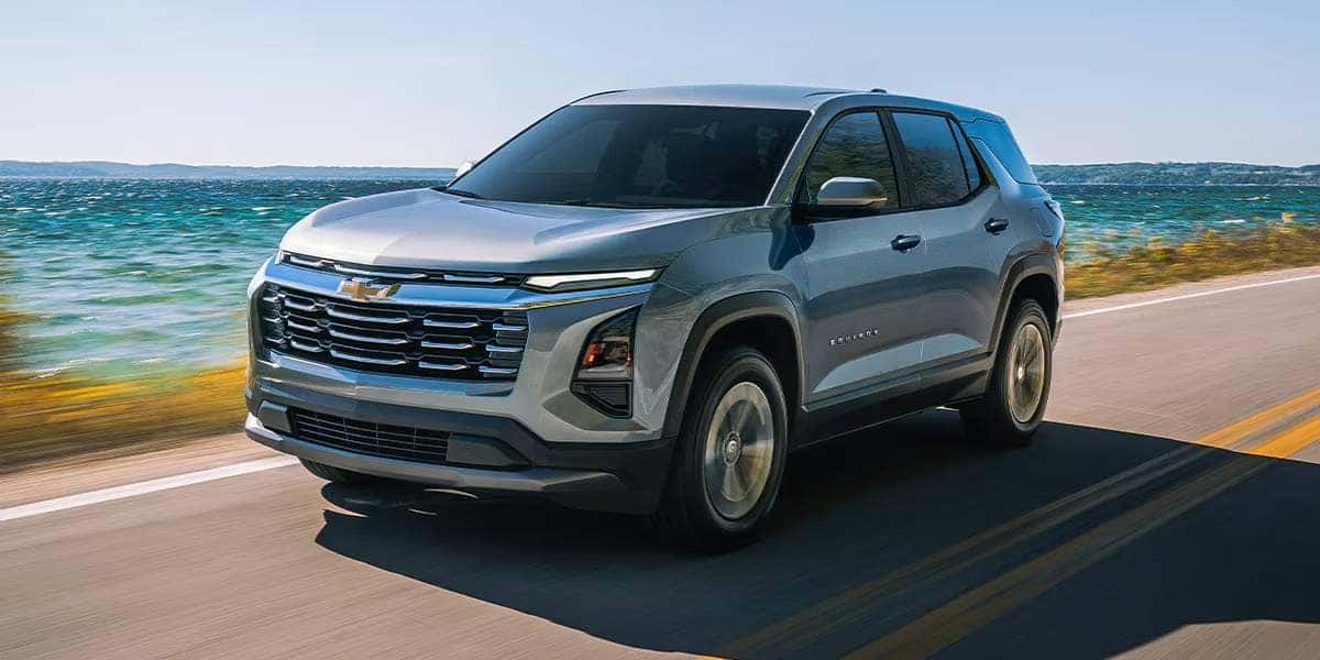 Chevy Equinox on highway