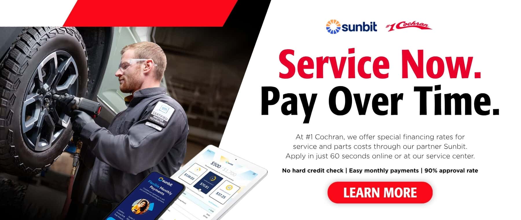 Sunbit Auto Service Financing