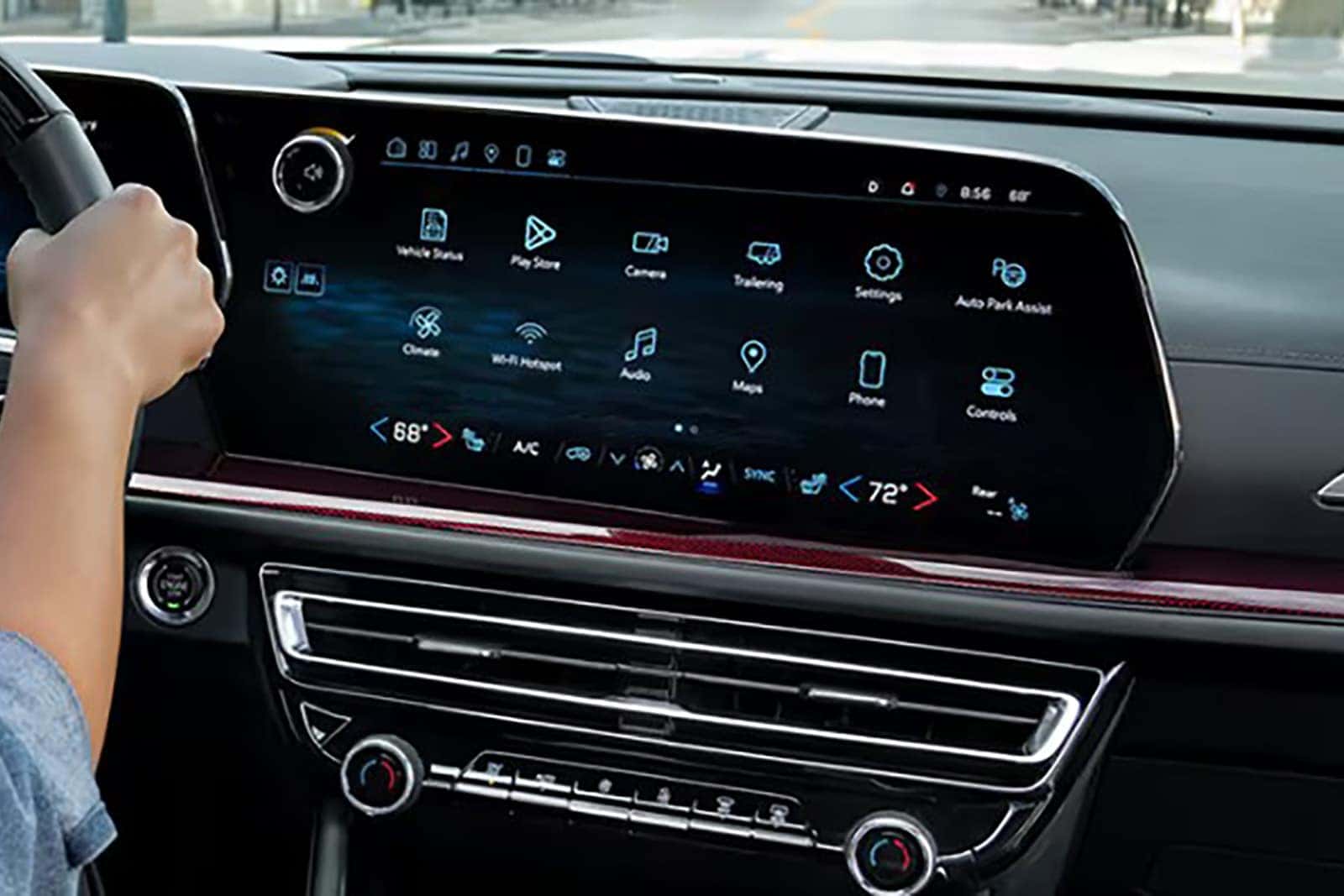 2026 Chevy Traverse Infotainment screen