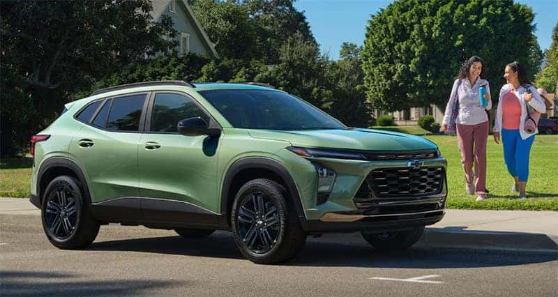 2026 Chevy Trax green
