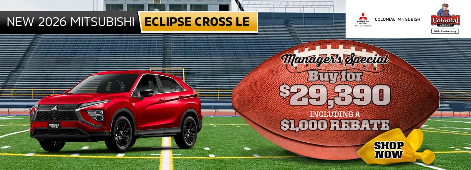 New 2026 Mitsubishi Eclipse Cross LE