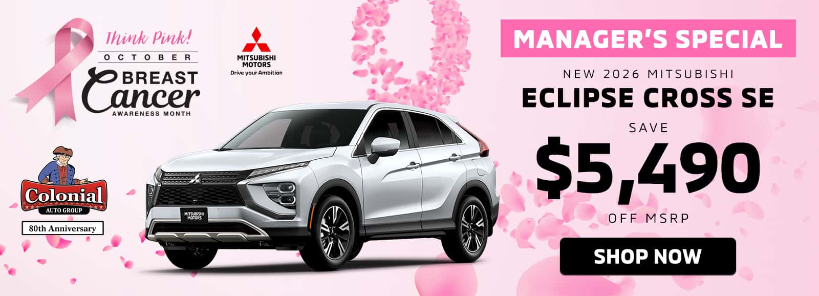 New 2026 Mitsubishi Eclipse Cross SE
